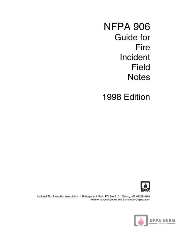 NFPA 906 PDF